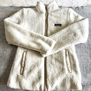 Patagonia Los Gato's Fleece Full Zip Lined w/ Pockets in
Cream - Size XS